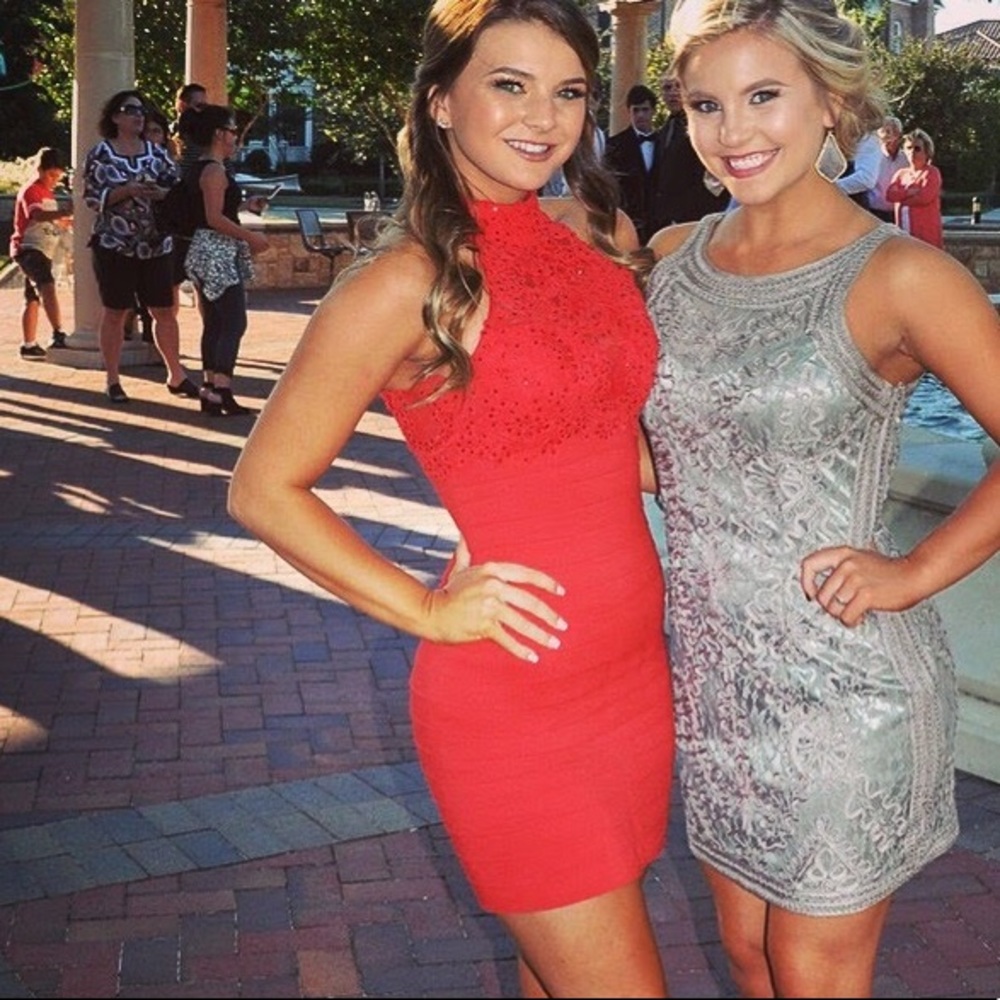 Red dress